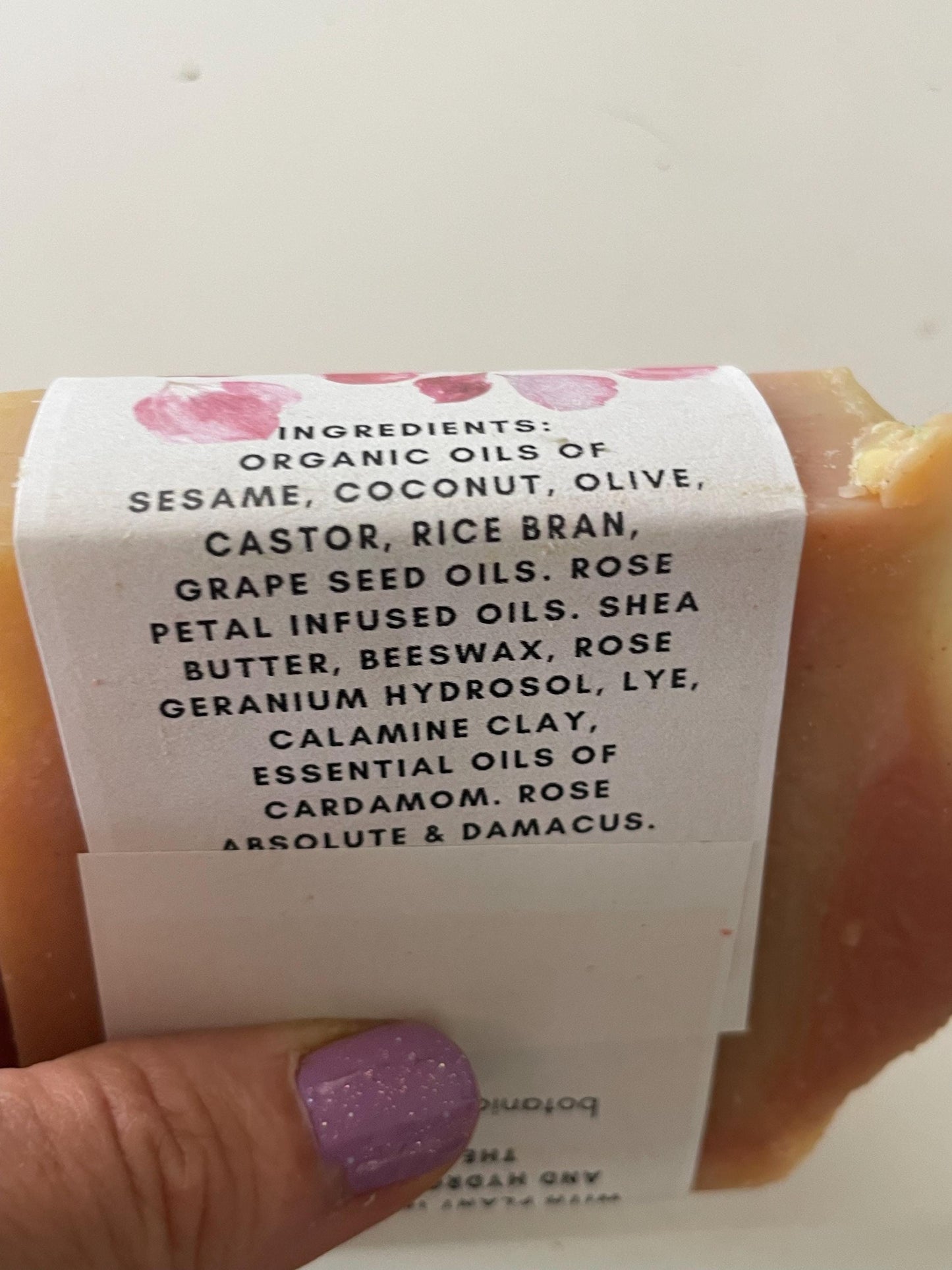 Cardamom & Rose Soap