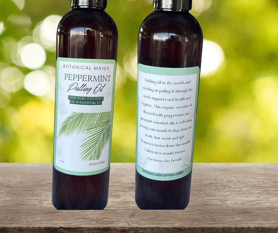 Coconut Pulling Oil-Peppermint
