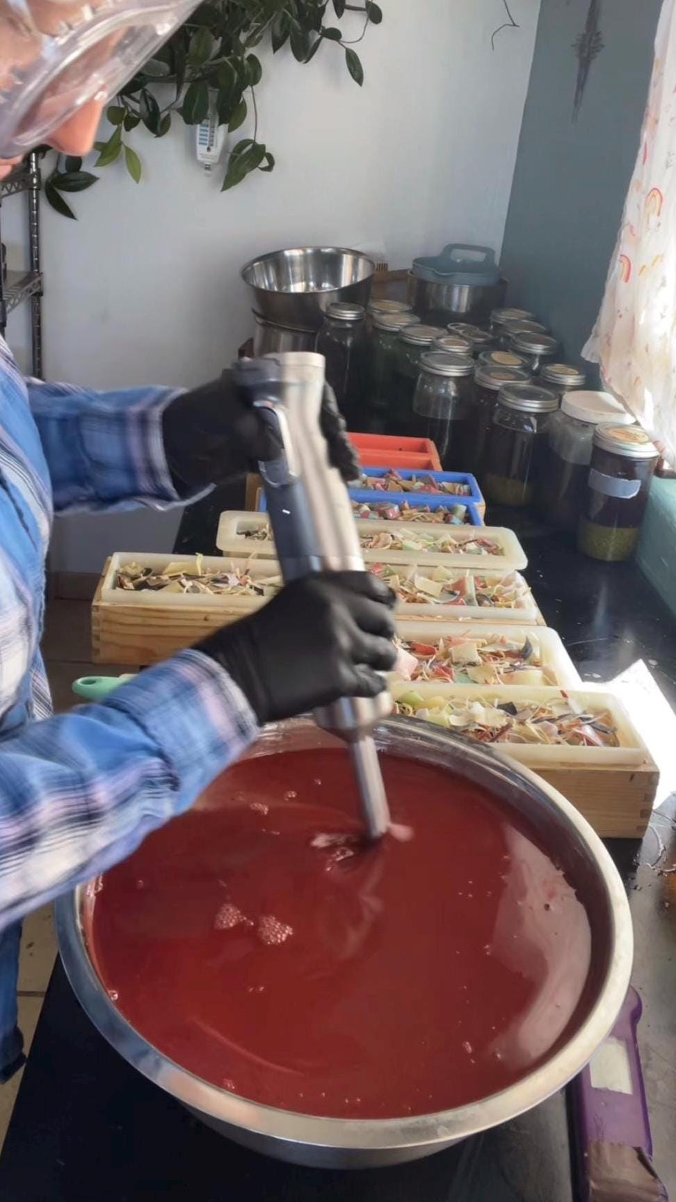 Confetti Soap: Recycled Botanical Bar - Red Moroccan Clay