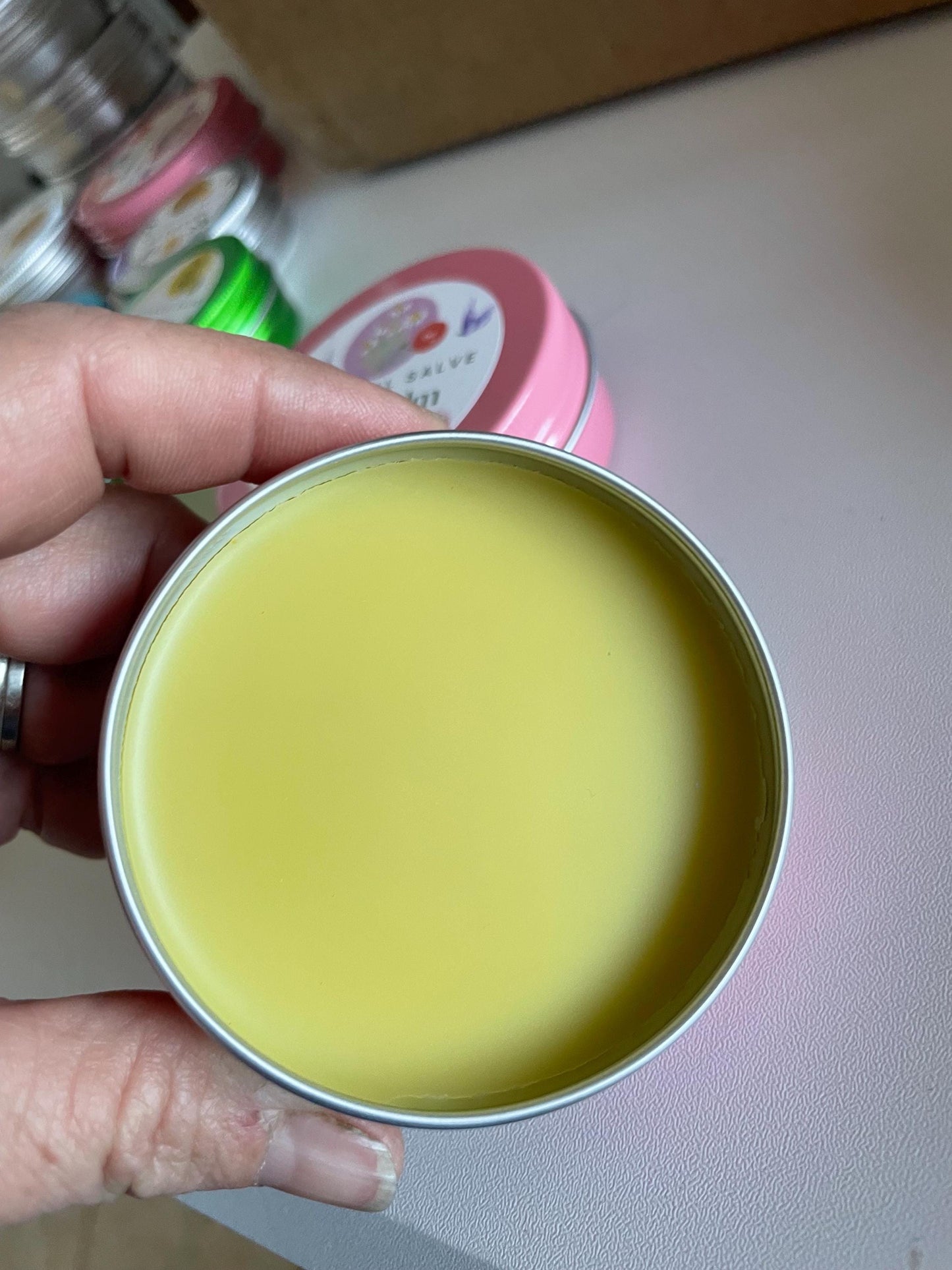 Herbal Baby Balm: Lavender, Rose, Chamomile