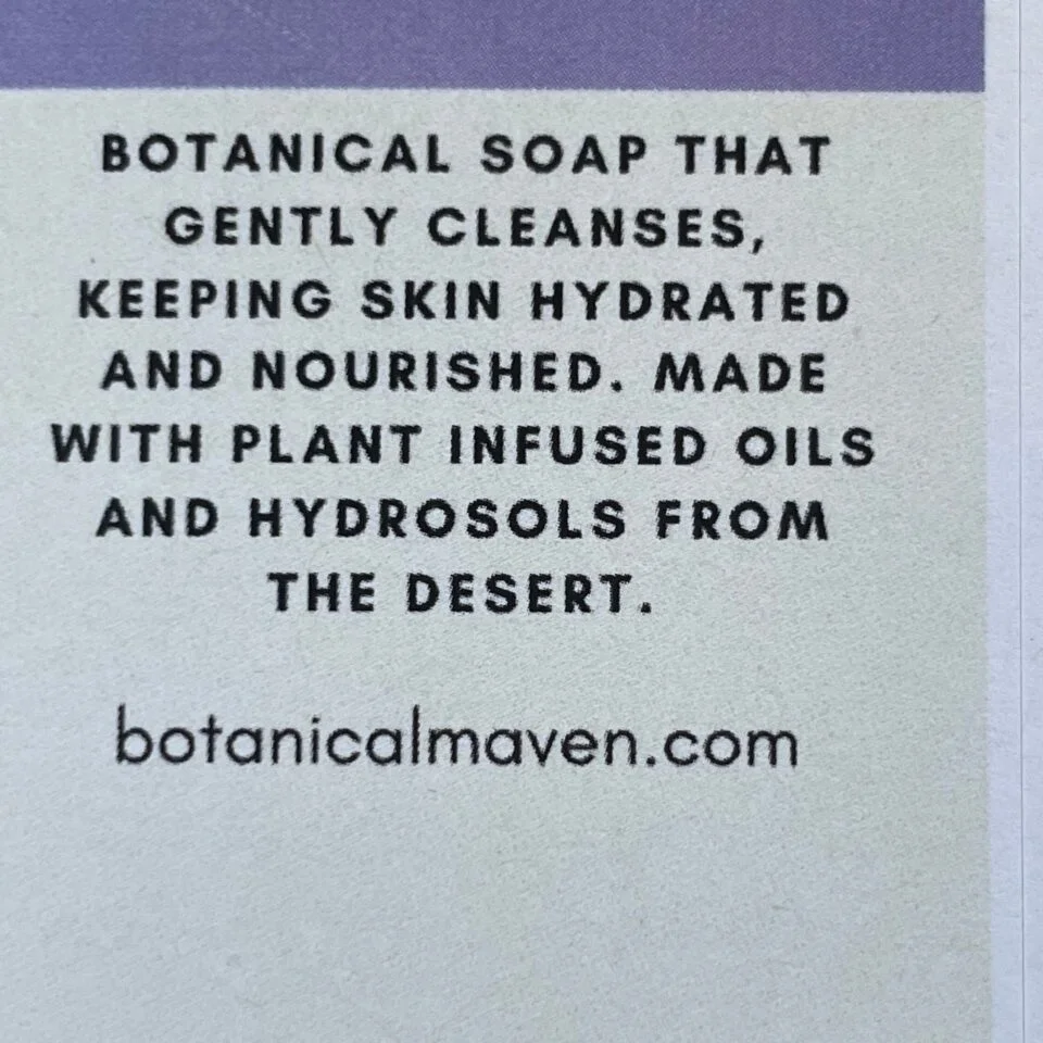 Lavender Lemongrass Soap Description